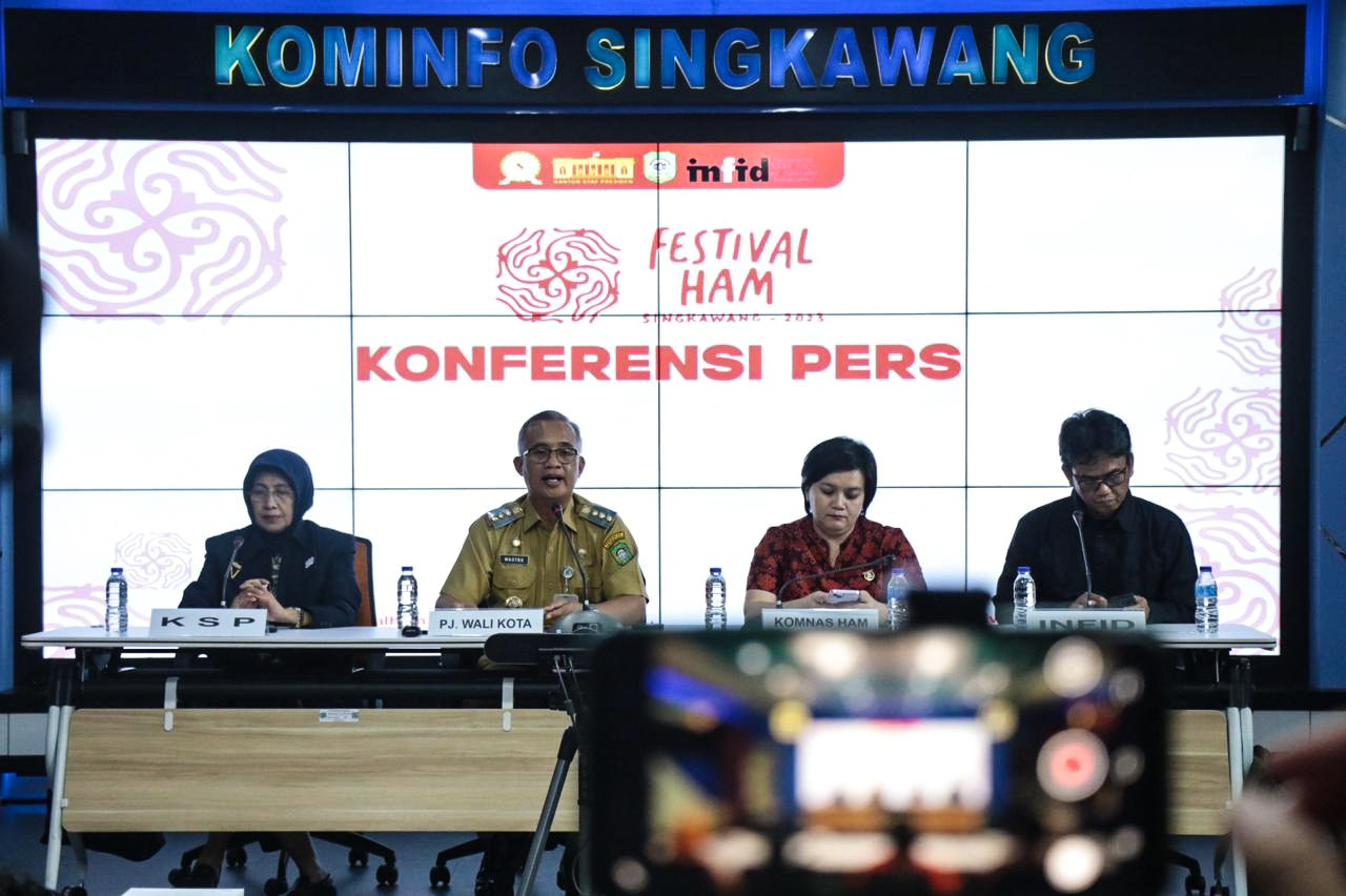 FESTIVAL HAM 2023,“BERSATU MENJAGA MARTABAT MANUSIA INDONESIA YANG ADIL, TOLERAN, DAN INKLUSIF”