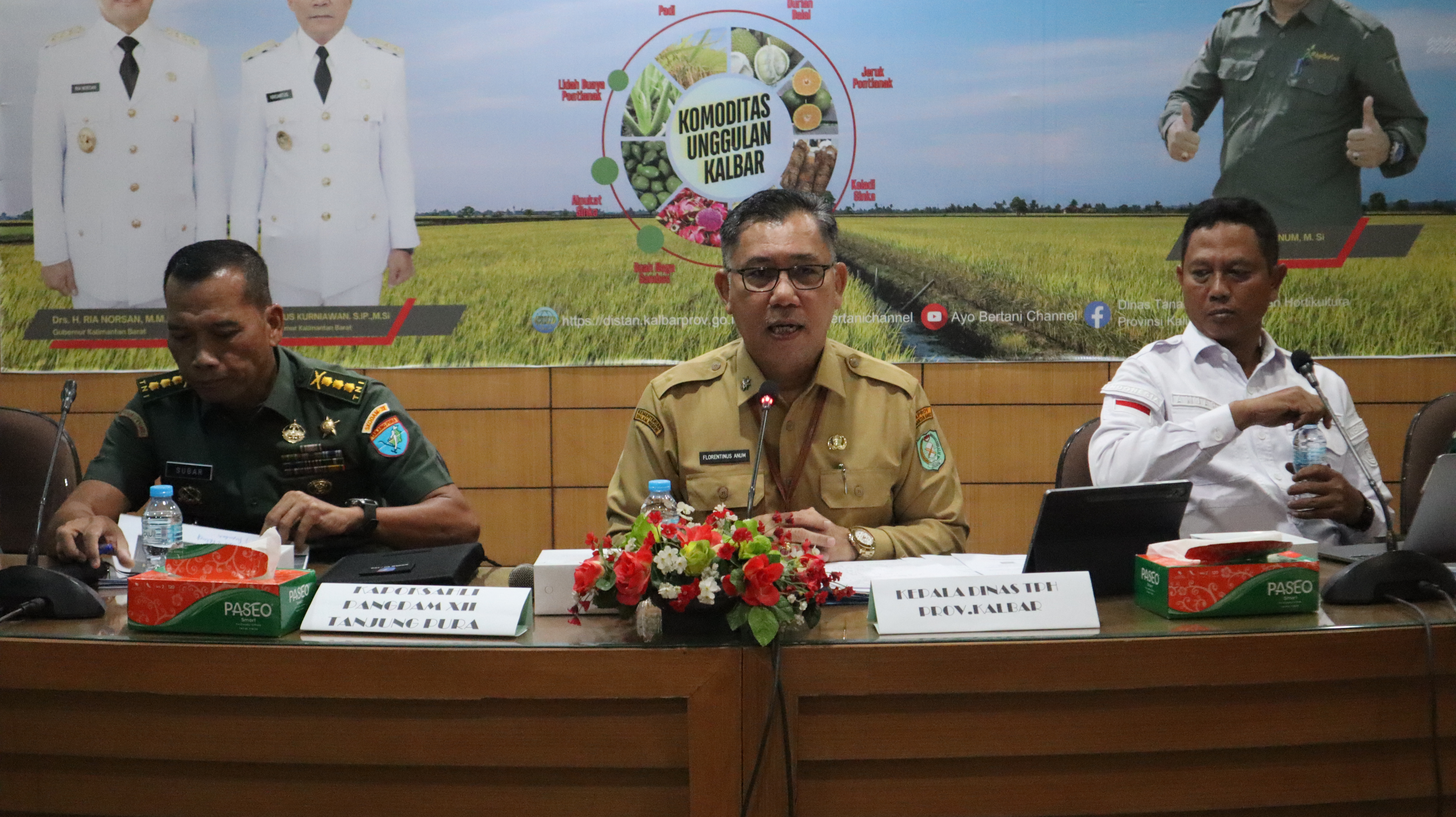 Rakor oplah dan cetak sawah